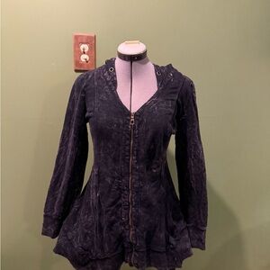 Women's V-Neck Sweater - Black